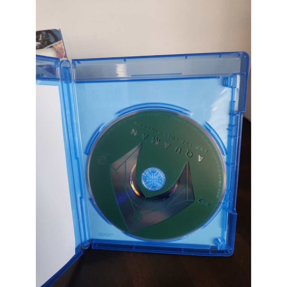 Aquaman and The Lost Kingdom Blu-Ray w/Slipcover Pre-owned - Picture 6 of 6